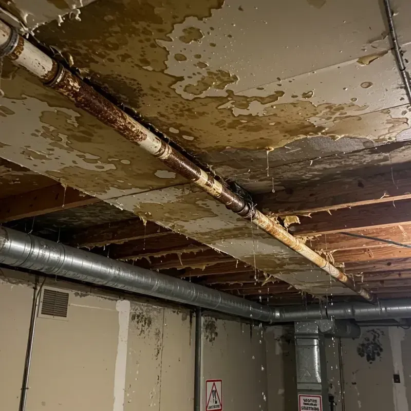 Ceiling Water Damage Repair in Hamilton County, IL