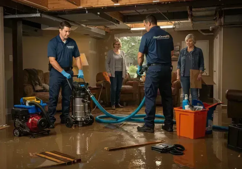 Basement Water Extraction and Removal Techniques process in Hamilton County, IL