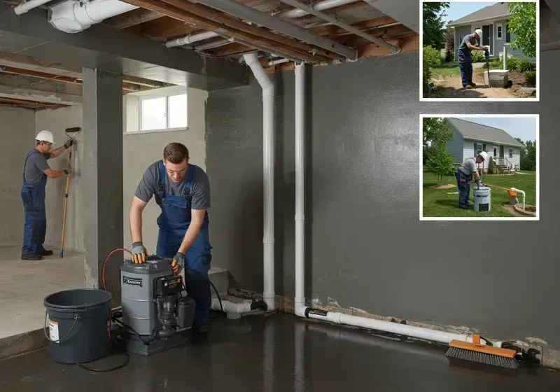 Basement Waterproofing and Flood Prevention process in Hamilton County, IL